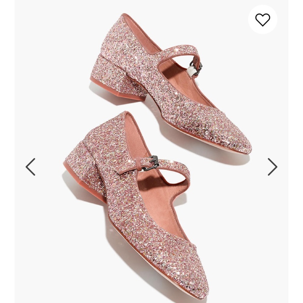 Madewell Mary Jane in Glitter